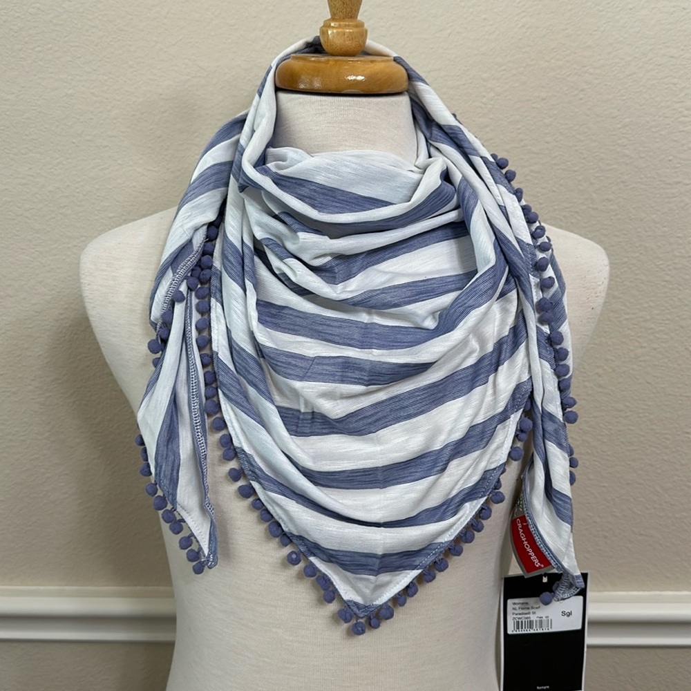 Craghoppers NOSILIFE FLORRIE SCARF - Paradise Blue